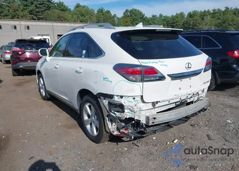 2015 Lexus Rx 350 z USA, uszkodzony, nr VIN 2T2BK1BA0FC301182